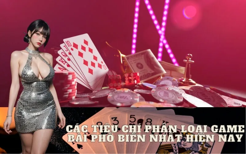 Các Tiêu Chí Phân Loại Game Bài Phổ Biến Nhất Hiện Nay