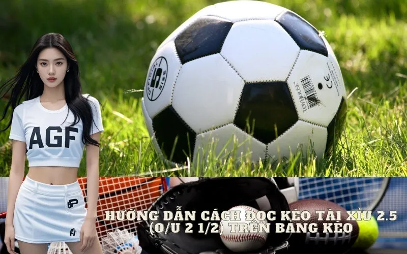 Hướng Dẫn Cách Đọc Kèo Tài Xỉu 2.5 (O/U 2 1/2) Trên Bảng Kèo